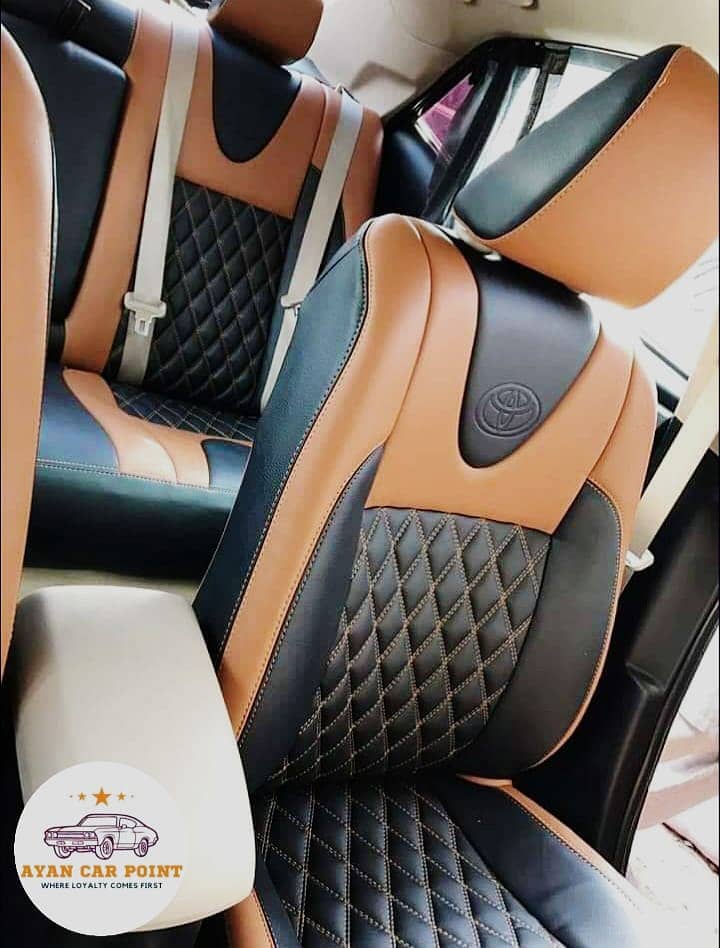 Customized Luxury Car Seat Cover 1