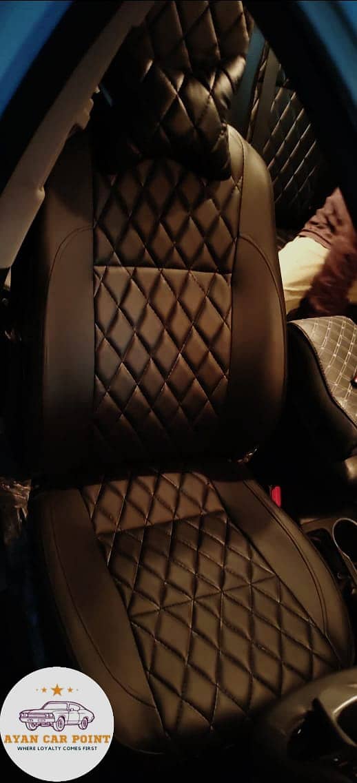 Customized Luxury Car Seat Cover 7