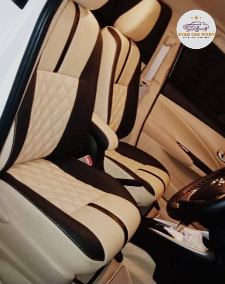 Customized Luxury Car Seat Cover 15