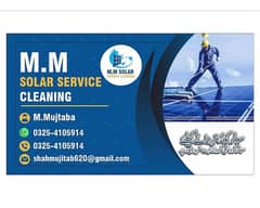 Solar / solar Panel wash Cleaning Services available