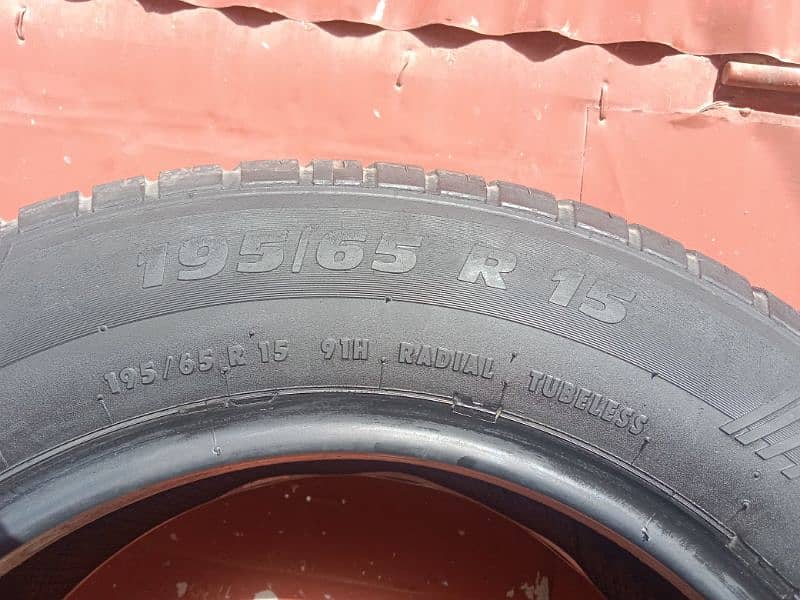 2 Euro star tyres 195/65R 1