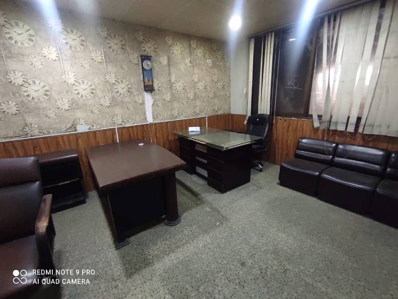 6000 Sq. Ft Furnished Office Main Mm Alam Road Gulberg Huge Parking 5