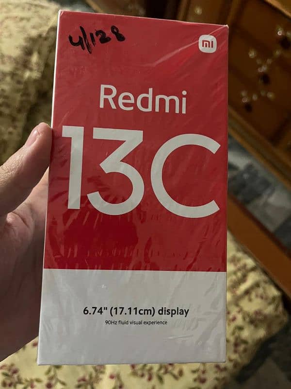 Redmi 13c mobile for sale complete saman hai 7