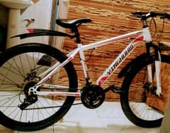 bicycle impoted full size 26 inch brand new 5 month used original brnd