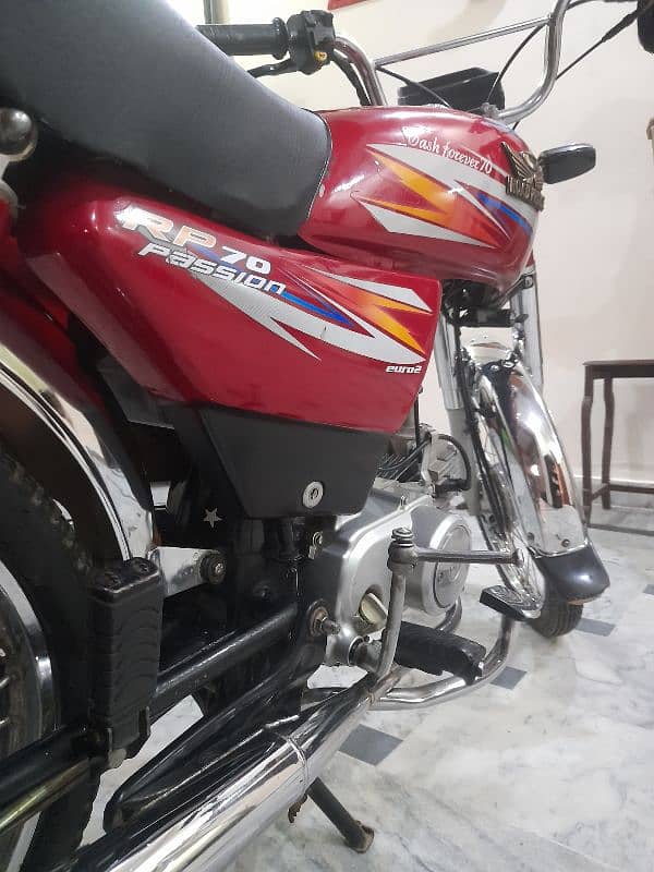 Dhoom yamaha  70cc First kick start condition Zabardast 6