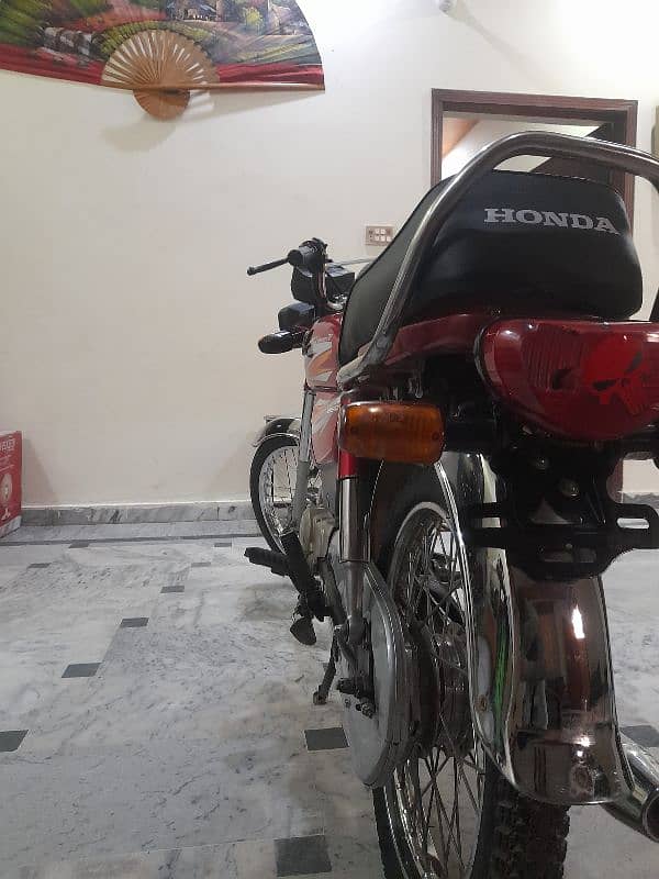 Dhoom yamaha  70cc First kick start condition Zabardast 8