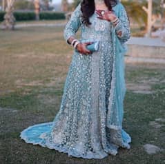 bridal walima maxi for sale only one time used