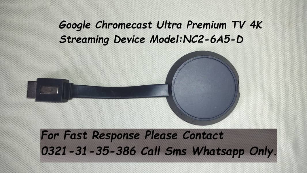 original google chromecast ultra 4k 6