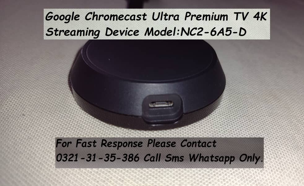 original google chromecast ultra 4k 7