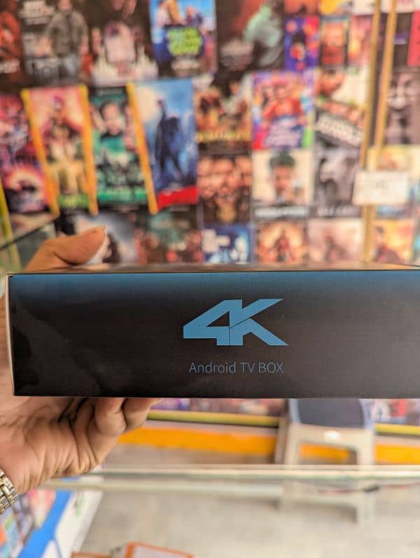 android box 8gb 128gb 4k 6