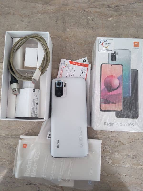 Redmi note 10s 6gb 128gb With Complete Box 5