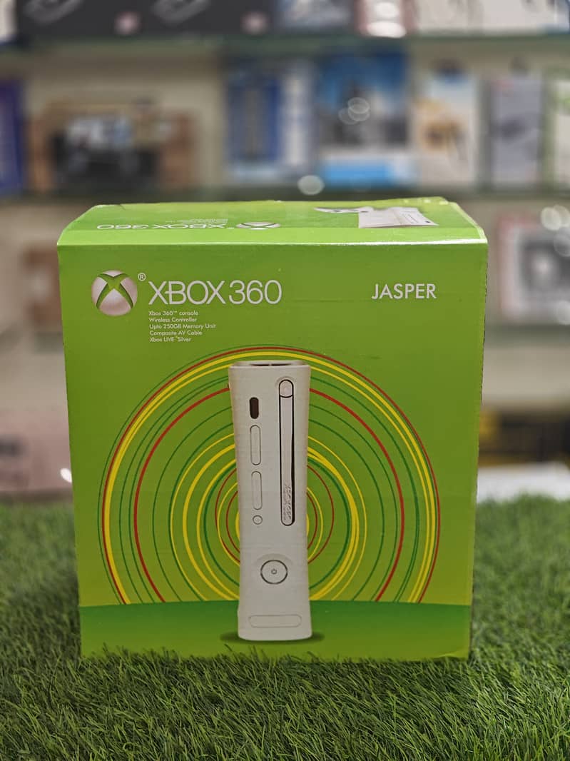 Xbox 360 Jasper 320gb 70 Games Installed New 2