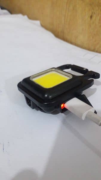 COB Rechargeable Keychain Light 2