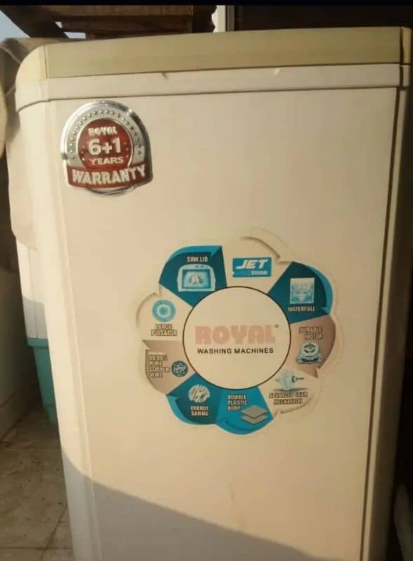 Royal washing machine for sale 1