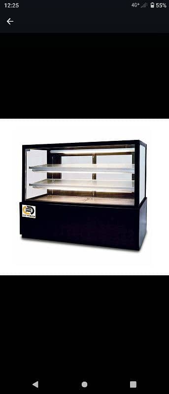 Cake Display Freezer Chiller / Meat Chiller /Salad Bar Bakery counter 0