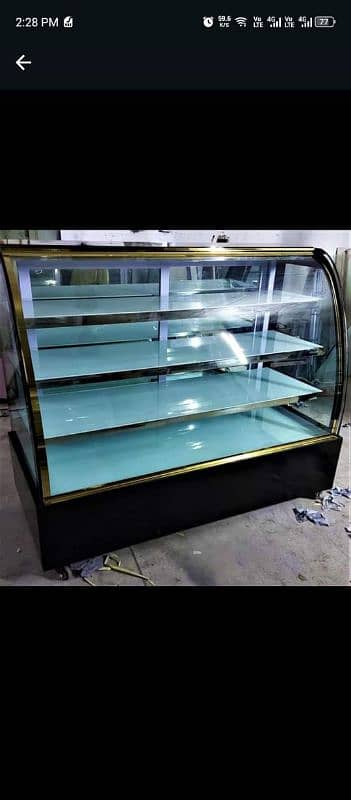 Cake Display Freezer Chiller / Meat Chiller /Salad Bar Bakery counter 9