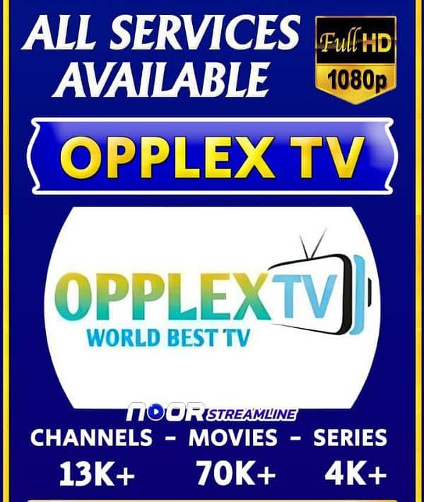 OPPLEX TV IPTV Live TV Channels / Android & Smart LED 03025083061 0