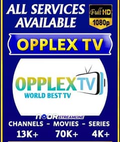 IPTV | Opplex Tv | Geo TV | B1G |  Sharestar | 4k. 03025083061