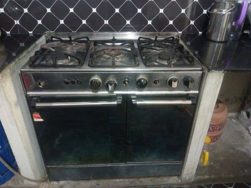 steel body cooking range for sale 0