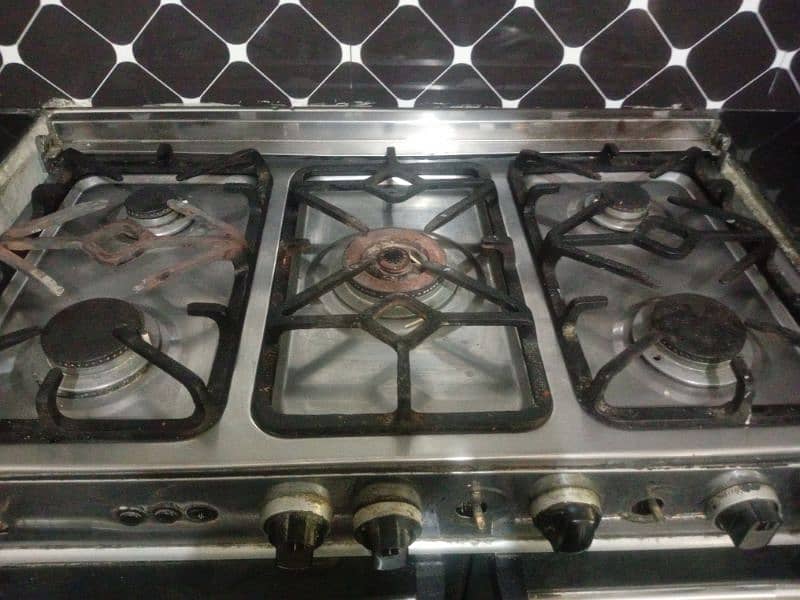 steel body cooking range for sale 1