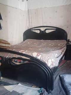 Bed Rs13000 with 6 inch matress 6000