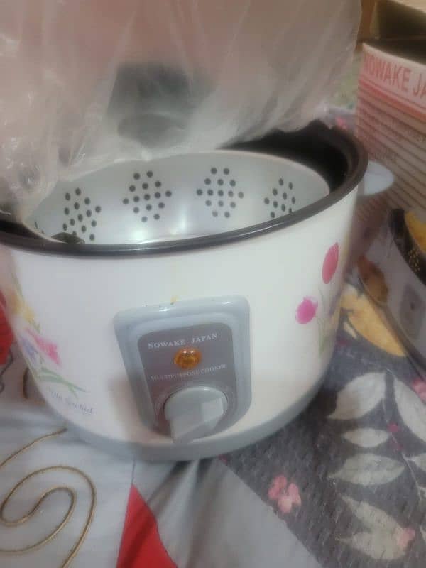 deep fryer & steamer 1