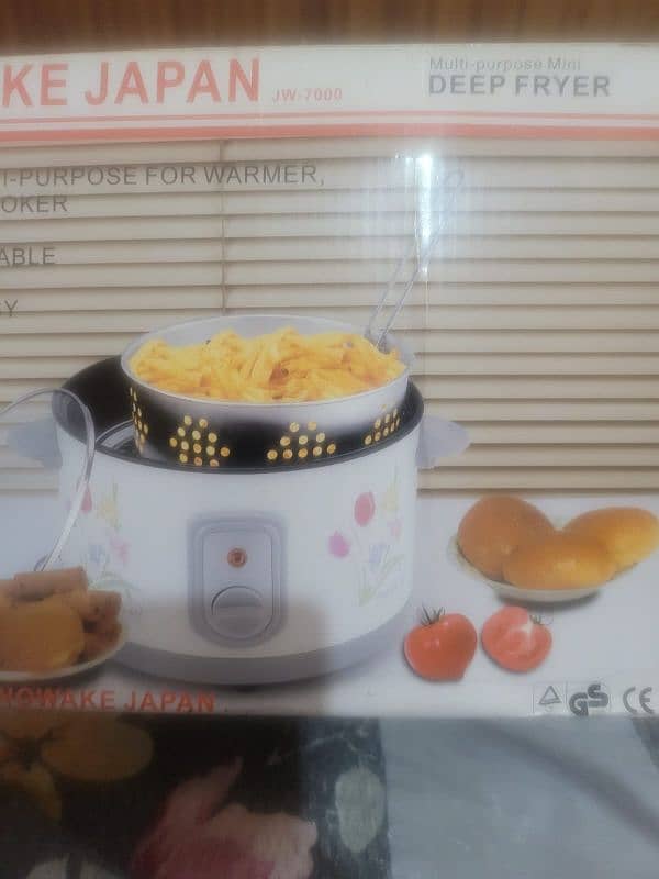 deep fryer & steamer 6