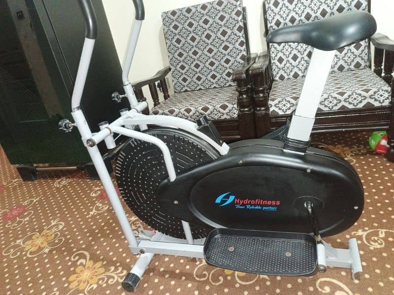 Elliptical Air bike Exercise Cycle Gym Fitness Treadmill Machine 10