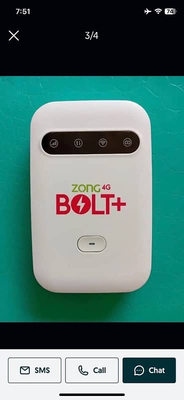 Zong Internet Device 4G New Model 1