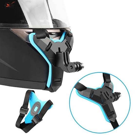 Helmet Chin Mount Jaw Holder Motorcycle Helmet Strap for all GoPro 1