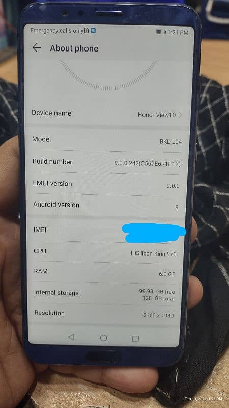 honor view 10  6gb 128gb 3