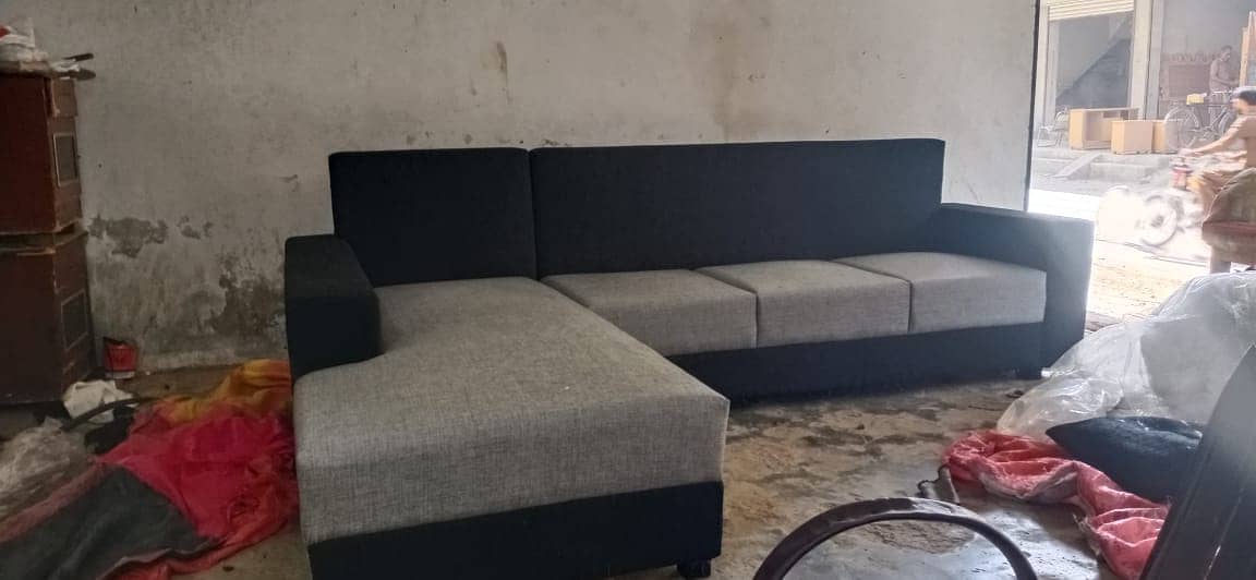 sofa set/L shape sofa/Corner sofa/furniture/dewaan/wooden sofa 17