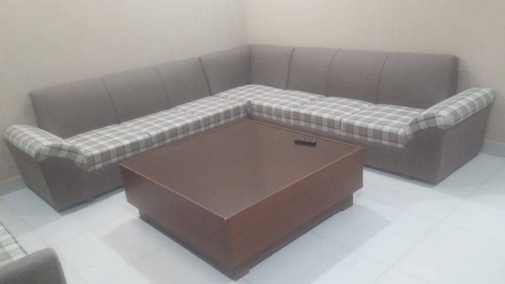 sofa set/L shape sofa/Corner sofa/furniture/dewaan/wooden sofa 19