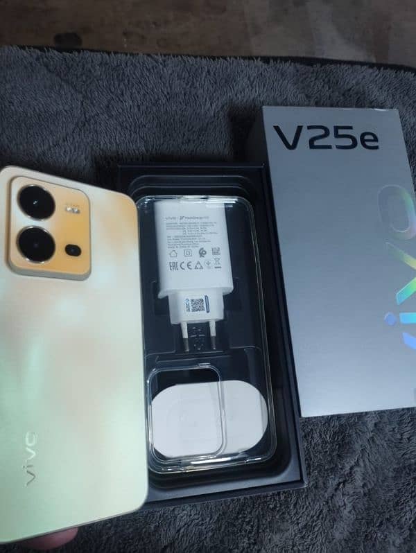 vivo v25e sealed mobile with box 5