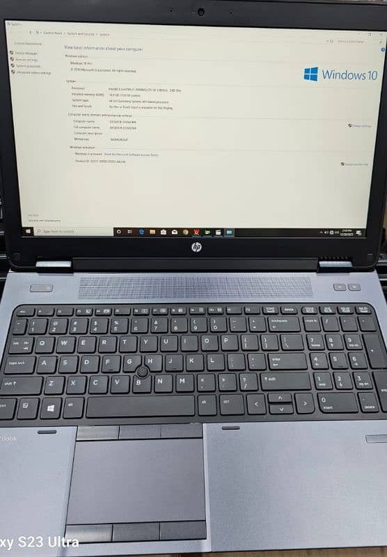 Hp Zbook i7 4 garnation 8gb ram 256gb SSD 500gb HDD 1gp invidia cad 2