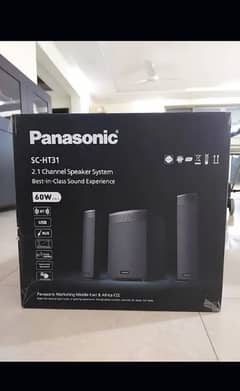 panasonic 2.1 home theatre box pack condition