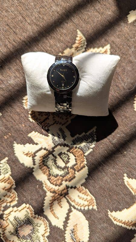 BLACK FLARING RADO WATCH ORIGINAL FOR SALE 5