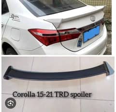 Trd spoiler for toyota corolla 2014-2025