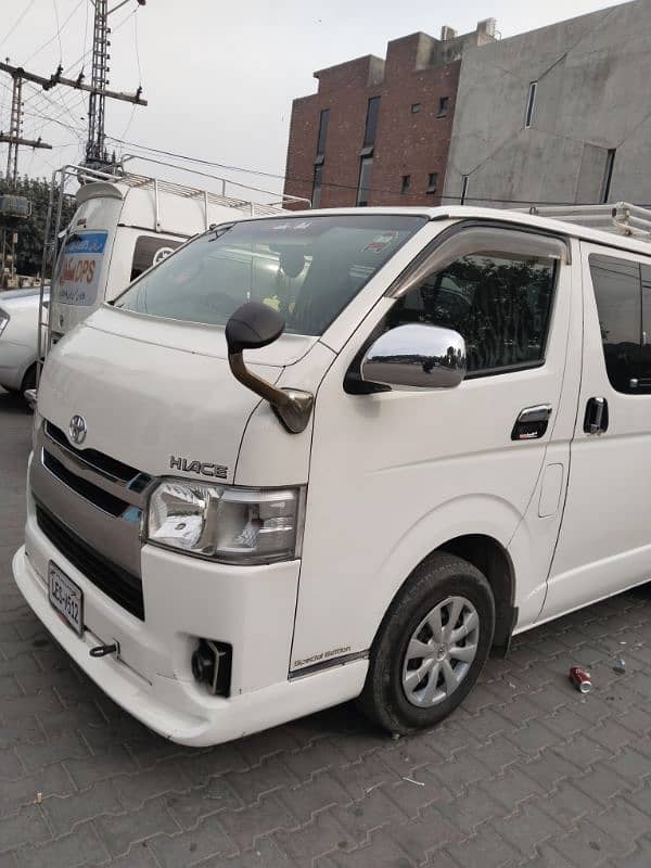 Toyota hiaex very good condition Mahindra touching 7