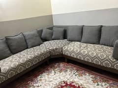 L shape 5 seater sofa for sale