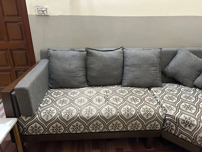 L shape 5 seater sofa for sale 3