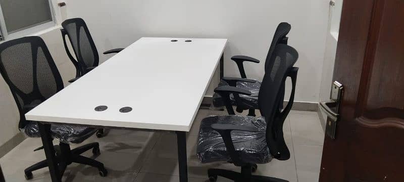 workstation, office table, table 9