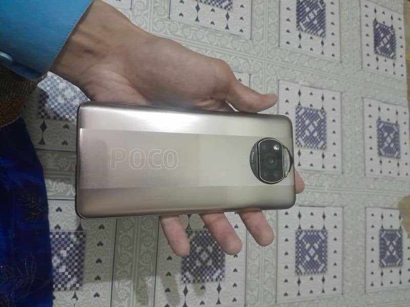 POCO X3PRO 6+3/128GB WITH BOX CHARGER 1