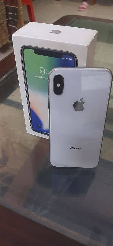 I phone X pta approved 64gb 6