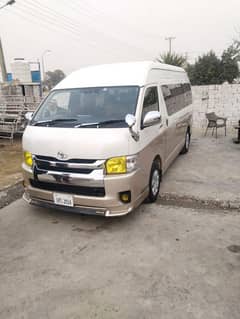 Toyota Hiace GrandCabin and Coaster on Rent