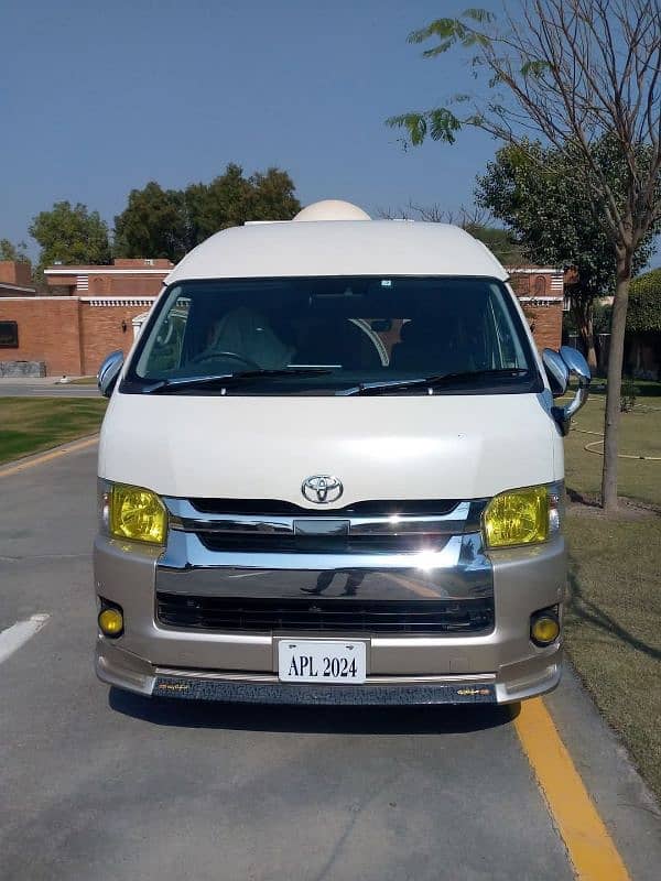 Toyota Hiace GrandCabin and Coaster on Rent Daily /Monthly Basis 2