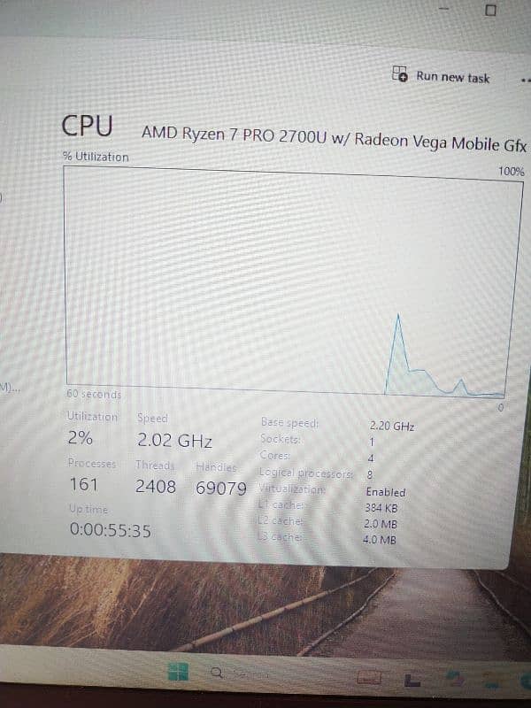 HP Ryzen 7=Core i7 10th-GEN 16GB RAM 256GB NVMe Radeon Vega-10 Graphic 4