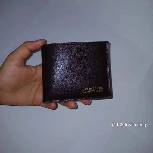 Slim in original leather imported wallet - Available in stock - 3