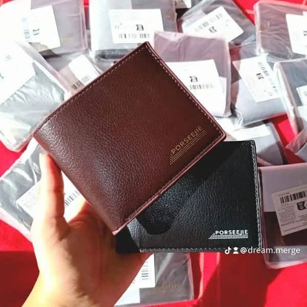 Slim in original leather imported wallet - Available in stock - 5