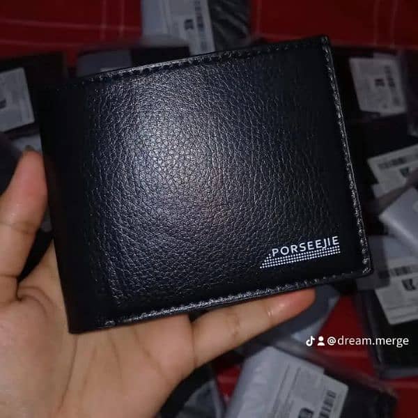 Slim in original leather imported wallet - Available in stock - 6